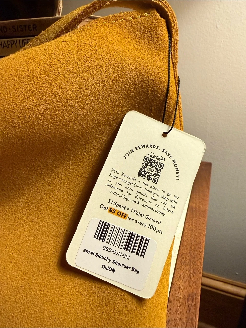 Portland Leather Slouchy Shoulder Bag Dijon